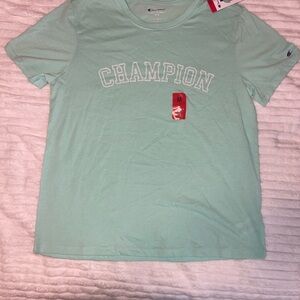 Champion Seafoam Green Athletic Tee